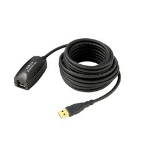 SMART Technologies USB-XT USB cable 196.9" (5 m) USB 2.0 USB A Black
