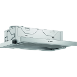 Bosch Serie 2 DFM064W54 cooker hood Semi built-in (pull out) Metallic, Silver B 388 m³/h