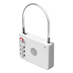 Ultron MiLock Luggage padlock White
