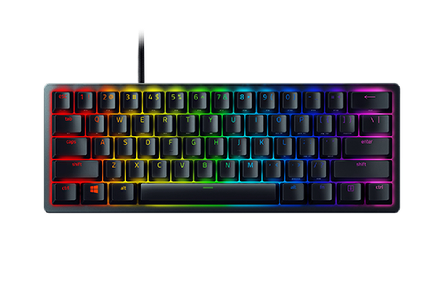 Razer Black Huntsman Mini Keyboard Gaming Usb French