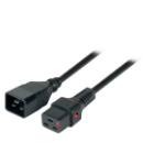 EFB Elektronik EK607SW.2 electriciteitssnoer Zwart 2 m C20 stekker C19 stekker