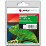 AgfaPhoto LC1280XLBK inktcartridge 1 stuk(s) Normaal rendement Zwart