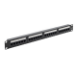 connektgear 24 Port Patch Panel (CAT5e) IDC Punch Down 19 inch + Lacing Bar