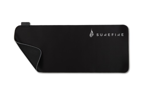 SureFire Silent Flight RGB-680 Gaming mouse pad Black