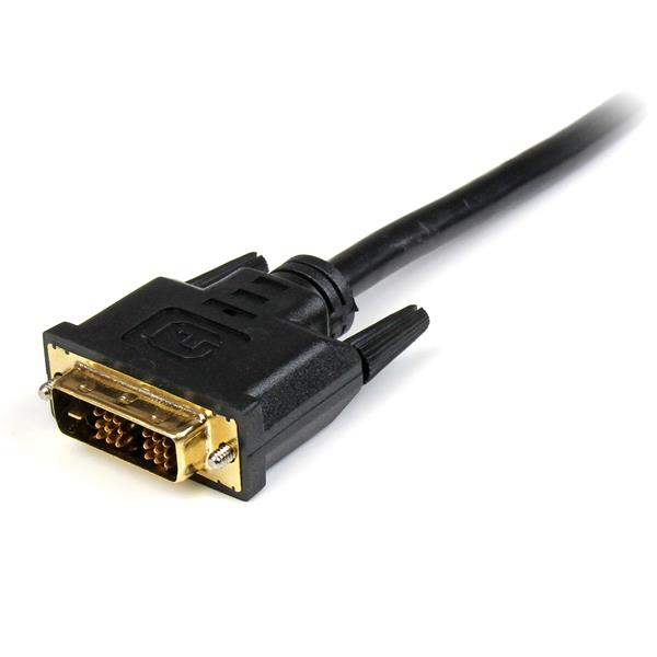 Photos - Cable (video, audio, USB) Startech.com 2m HDMI to DVI-D Cable - M/M HDDVIMM2M 