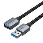 Vention CBLHH USB cable USB 3.2 Gen 1 (3.1 Gen 1) 2 m USB A 5 Gbit/s Black, Grey