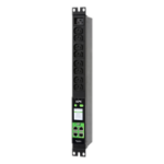 APC Easy Rack PDU, Metered Outlet, 0U, 3 Phase, 11kW, 230V, 16A, (18) C13 and (6) C19 outlets, IEC60309 3P+N+PE inlet