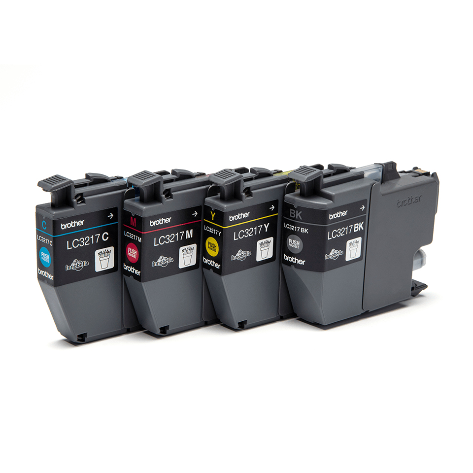 Image of Brother LC-3217VALDR Ink cartridge multi pack Bk,C,M,Y, 4x550...