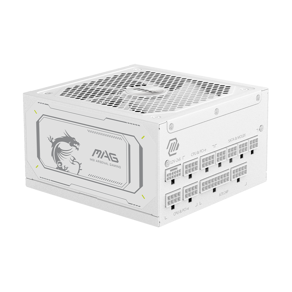 1000W GOLD F/M MAG A1000GL PCIE5 WHT