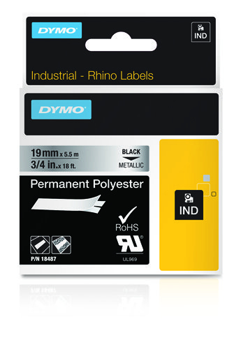Photos - Office Paper DYMO IND Permanent Polyester 18487 