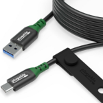 Plugable Technologies USB C to USB A Cable, USB 3.2 Gen 2 USB Cables, 3A (15W) Charging USB C Data Cable