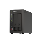 QNAP TS-253E NAS Tower Ethernet LAN Black J6412