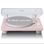 Lenco LS-50PK Belt-drive audio turntable Pink