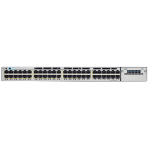 Cisco Catalyst WS-C3750X-48U-S network switch Managed Gigabit Ethernet (10/100/1000) Power over Ethernet (PoE) 1U Black