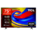 TCL 75P7L-UK 75" QLED 4K Smart TV � Ultra Large 75 Inch HDR Google TV with Dolby Vision & Immersive
