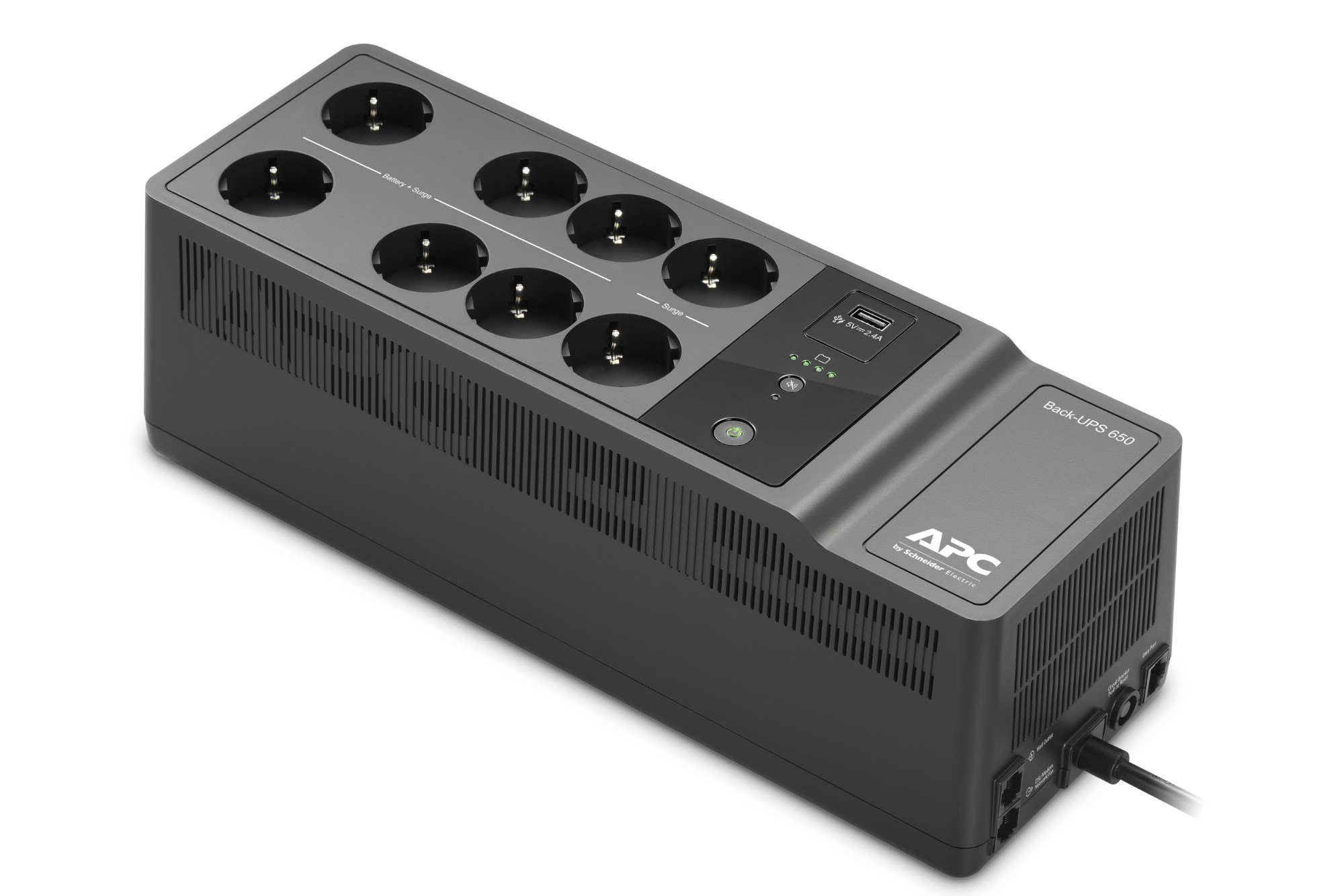 UPS hors ligne APC Back-UPS BE650G2-GR 650VA/400W (Schuko) USB