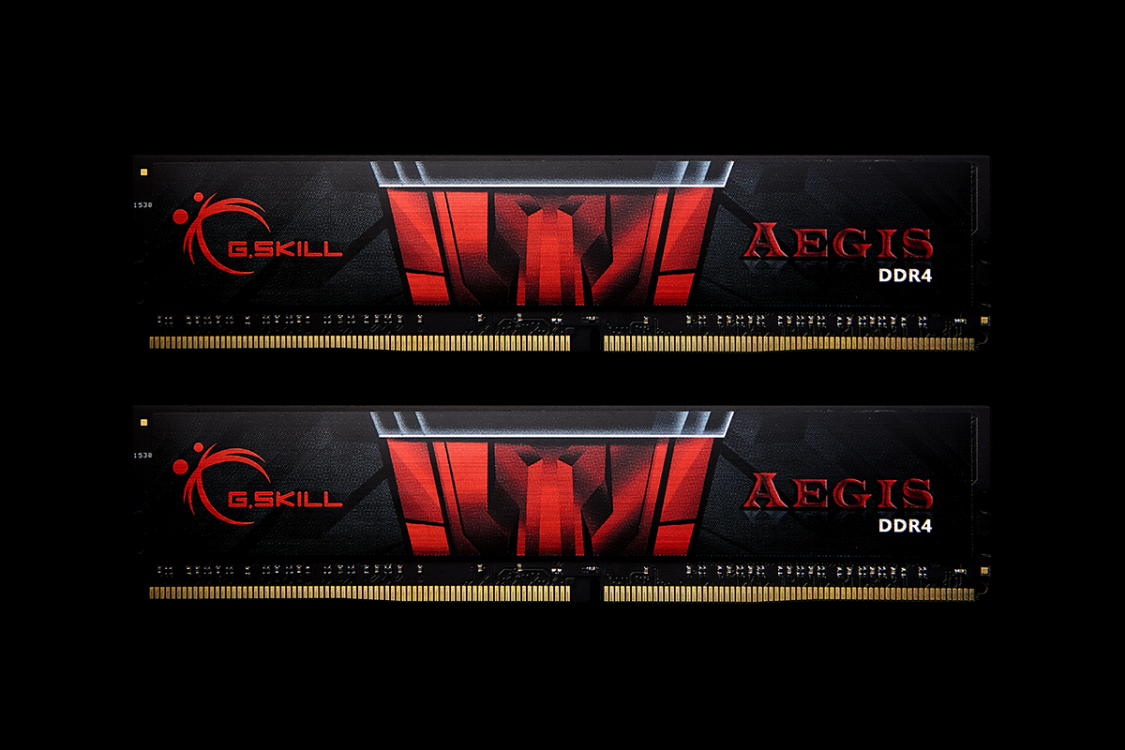 Image of G.Skill Aegis F4-2666C19D-32GIS memory module 32 GB 2 x 16 GB DDR4...
