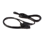 StarTech.com 10ft (3m) Power Extension Cord Splitter, C14 to 2x C13, 13A 250V, 16AWG, Computer Power Cord Extension, IEC 320 C14 to 2x C13 AC Power Cable Extension for Power Supply, UL Listed