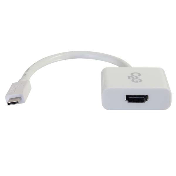 C2G Usb 3.1 Usb C to Hdmi Audio/Video Adapter - Usb Type C /Hdmi White