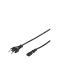 Microconnect PE030718 power cable Black 1.8 m CEE7/16 C7 coupler
