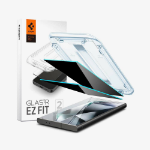 Spigen Galaxy S24 Ultra Glass Screen Protector EZ Fit GLAS.tR Privacy 2PCS