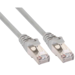 InLine Patch Cable SF/UTP Cat.5e grey 15m