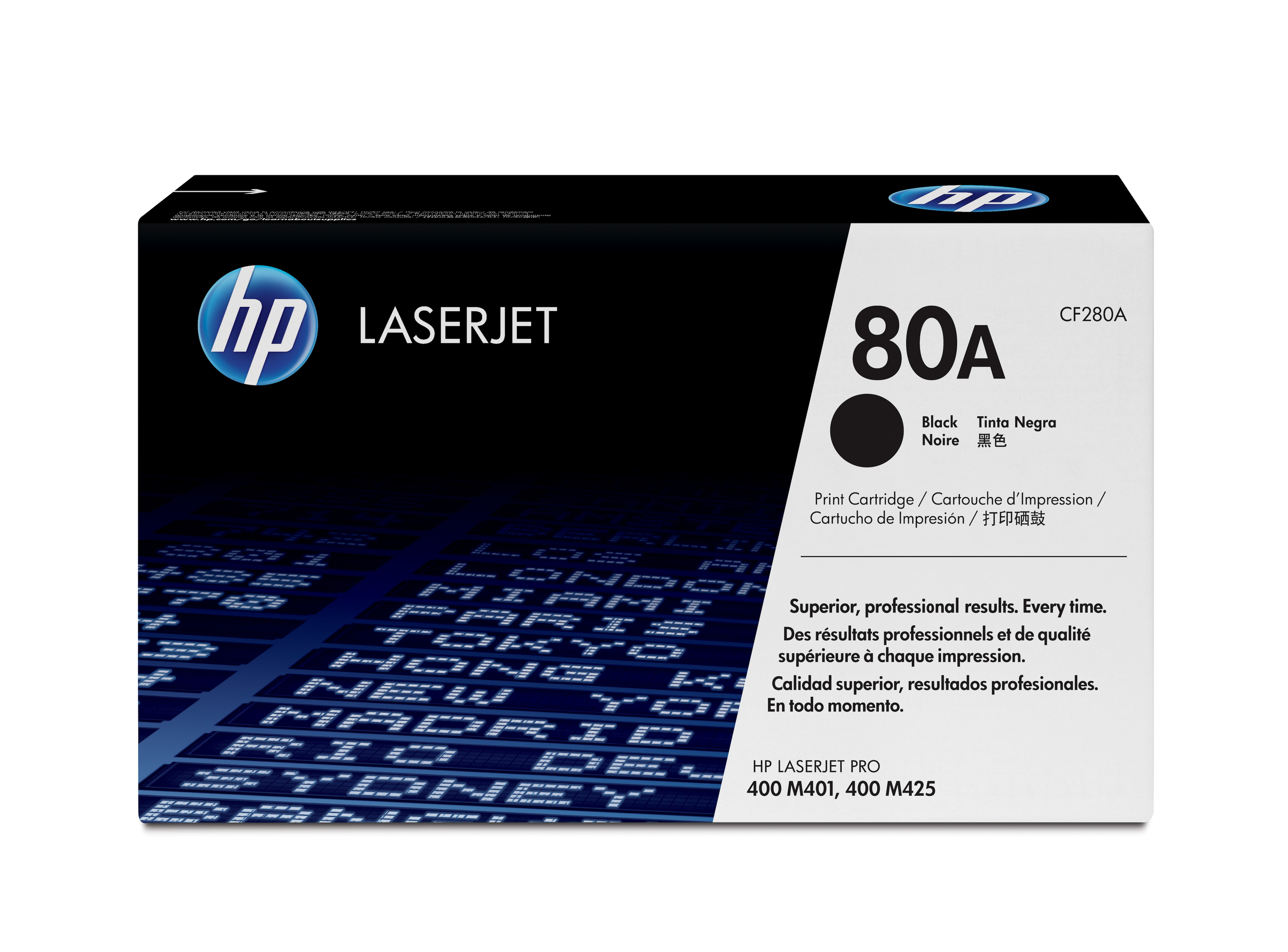 Image of HP CF280A/80A Toner cartridge black, 2.7K pages ISO/IEC 19752 for...