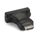Black Box FA790 tussenstuk voor kabels HDMI DVI-D Zwart