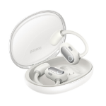 Baseus Eli Sport 1 Headset True Wireless Stereo (TWS) Ear-hook, Open-ear Calls/Music USB Type-C Bluetooth White