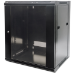 Intellinet 19" Wallmount Cabinet, 9U, 500 (h) x 570 (w) x 450 (d) mm, Max 60kg, Flatpack, Black