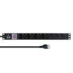 Lanview LVR-2MCH-SW-CH8 power distribution unit (PDU) 1U Black