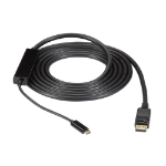 Black Box VA-USBC31-DP12M-010 video cable adapter 118.1" (3 m) USB Type-C DisplayPort
