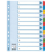 Esselte Index 1-12 Cardboard Mylar tabs A4