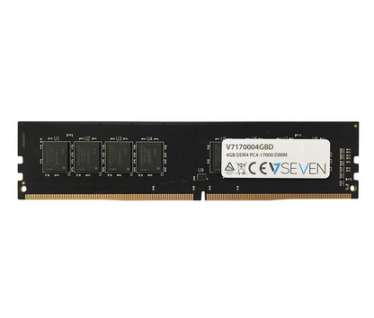 Image of V7 4GB DDR4 PC4-17000 - 2133Mhz DIMM Desktop Memory Module -...