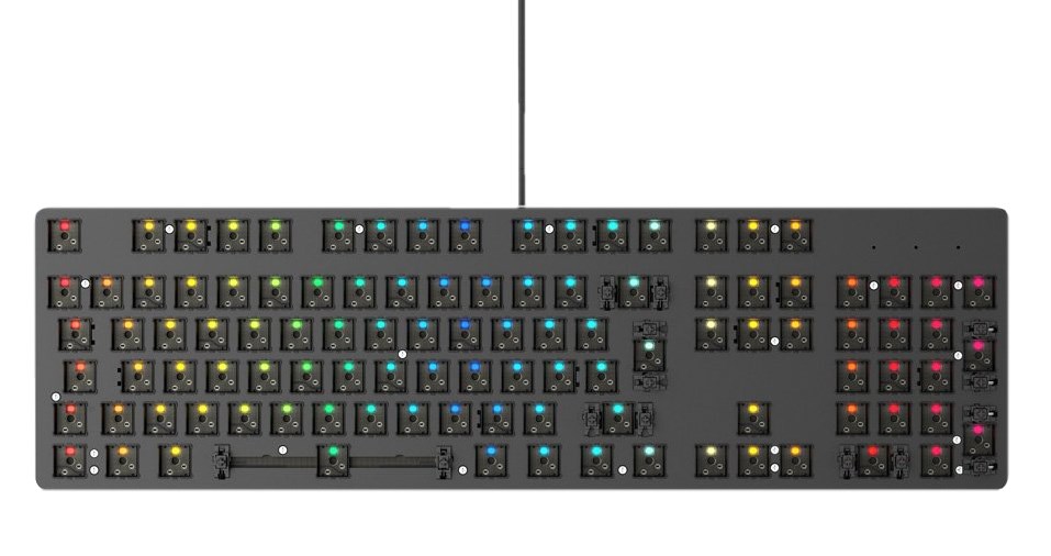 GLR Glorious PC Gaming Race GMMK-RGB-ISO keyboard USB Black