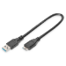Digitus USB-A - Micro-B connection cable, 0.25m