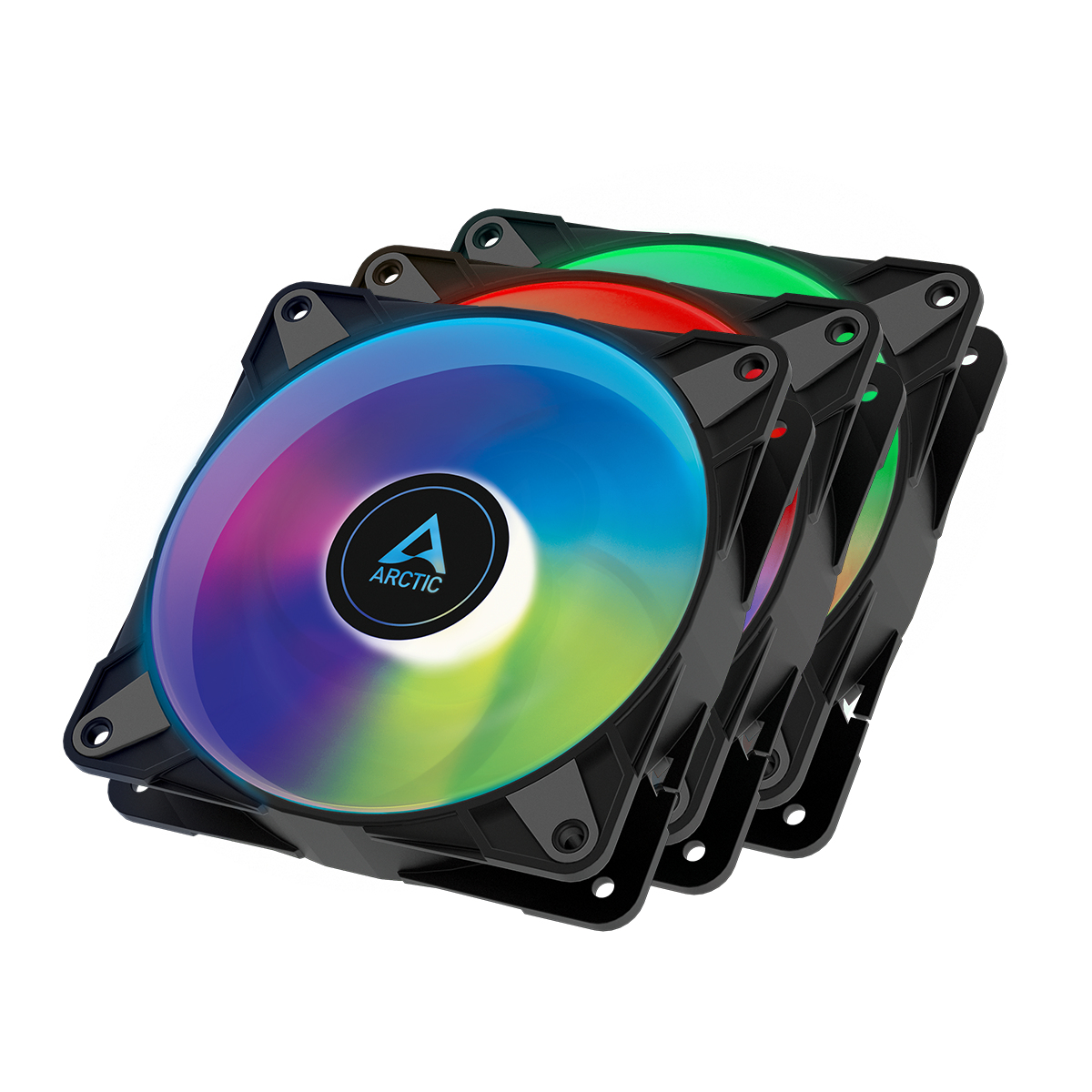 Image of ARCTIC P12 PWM PST A-RGB 0dB Semi-Passive 120 mm Fan with Digital...