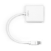 Rocstor 0.15m, Mini DisplayPort/VGA 5.91" (0.15 m) VGA (D-Sub) White