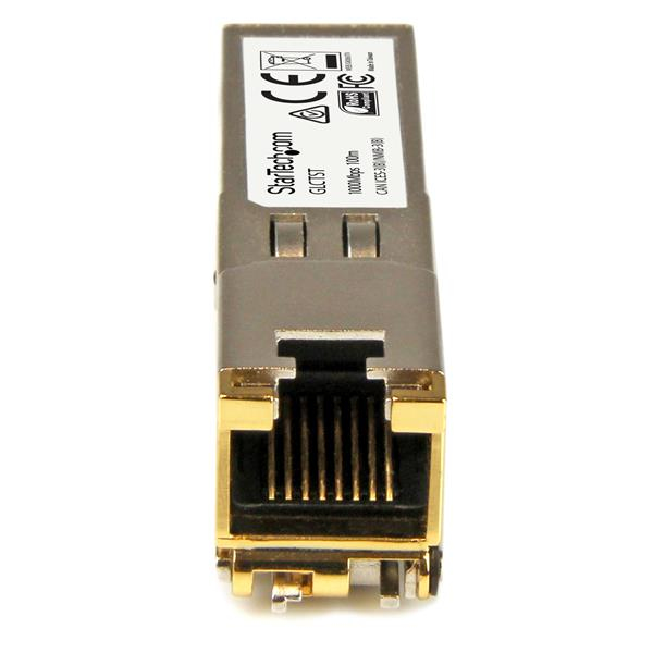 StarTech.com Cisco GLC-T Compatible SFP Transceiver Module - 1000BASE-T - 10 Pack