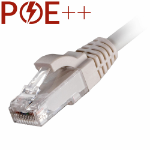 Cablenet 2m Cat6 RJ45 White U/UTP LSOH 24AWG Snagless Booted Patch Lead