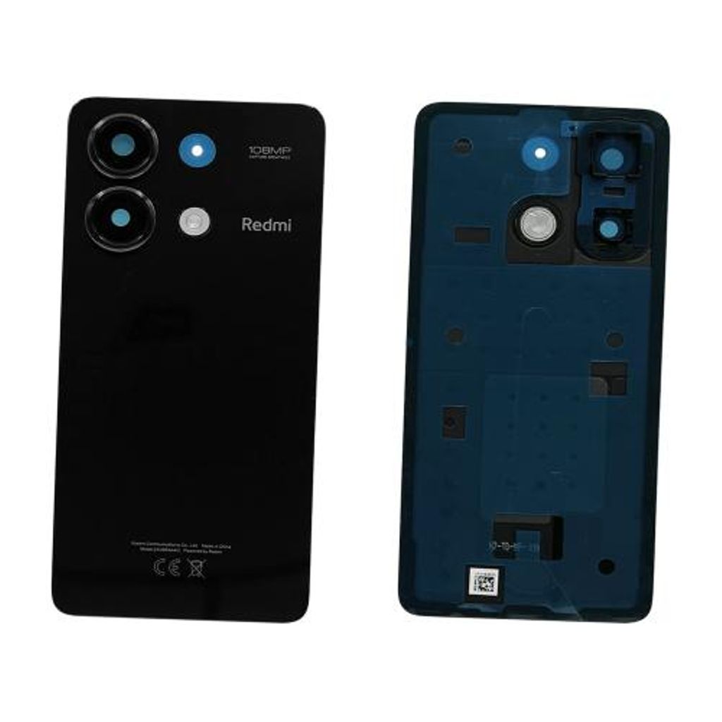 EU Product - Redmi Note 13 Back Cover - Black thumbnail