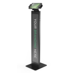 Compulocks Universal Tablet Cling Extreme, Brandable Floor Stand - Black