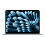 Apple MacBook Air CTO 13-inch, M4 chip with 10 Core CPU 10 Core GPU 16 Core Neural Engine, 24GB Memory, 2TB Storage, 70W Power, British Keyboard, UK Power Supply, Sky Blue