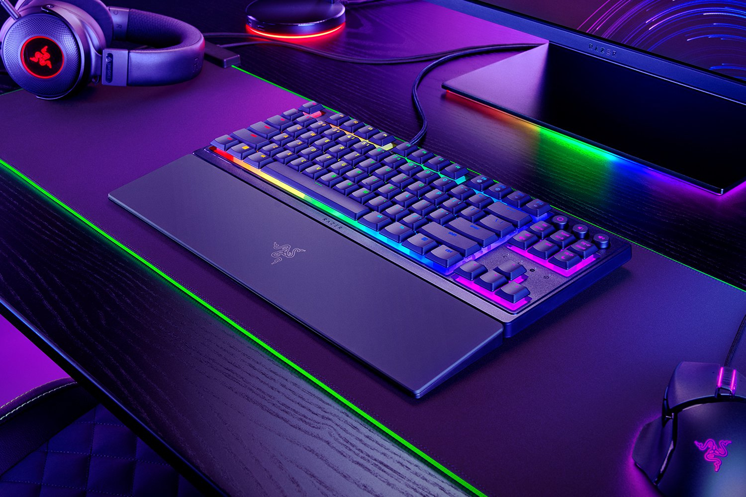 Image of Razer Ornata V3 Tenkeyless keyboard USB QWERTY English Black