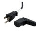 StarTech.com PXT101L power cable Black 70.9" (1.8 m) NEMA 5-15P C13 coupler