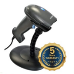 Unitech MS836 - 1D laser, S/W decoder version with auto sensing & stand (standard version), USB cable (1.9m straight)._x00D_ (Including 5-year no hassle warranty (scanner only) / 1-year warranty USB cable).