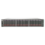 Hewlett Packard Enterprise StorageWorks P2000 G3 iSCSI MSA DC w/12 300GB 6G SAS 10K SFF disk array Rack (2U)