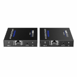 Rocstor Y10G001-B1 AV extender AV transmitter & receiver Black