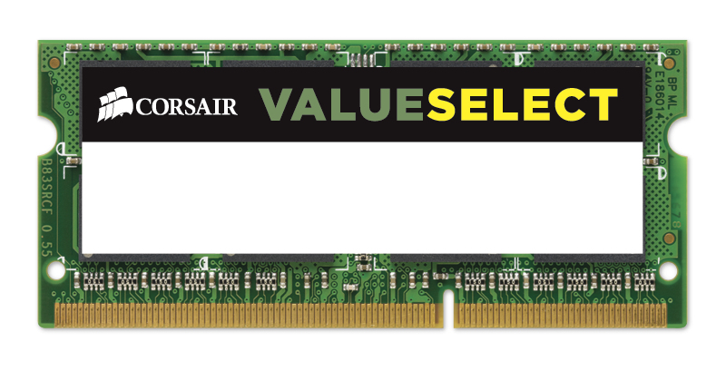 Image of Corsair 4GB, DDR3L, 1600MHz memory module 1 x 4 GB DDR3