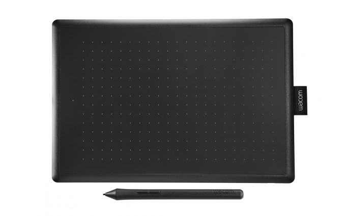 Image of Wacom One by Medium graphic tablet Black, Red 2540 lpi 216 x 135...